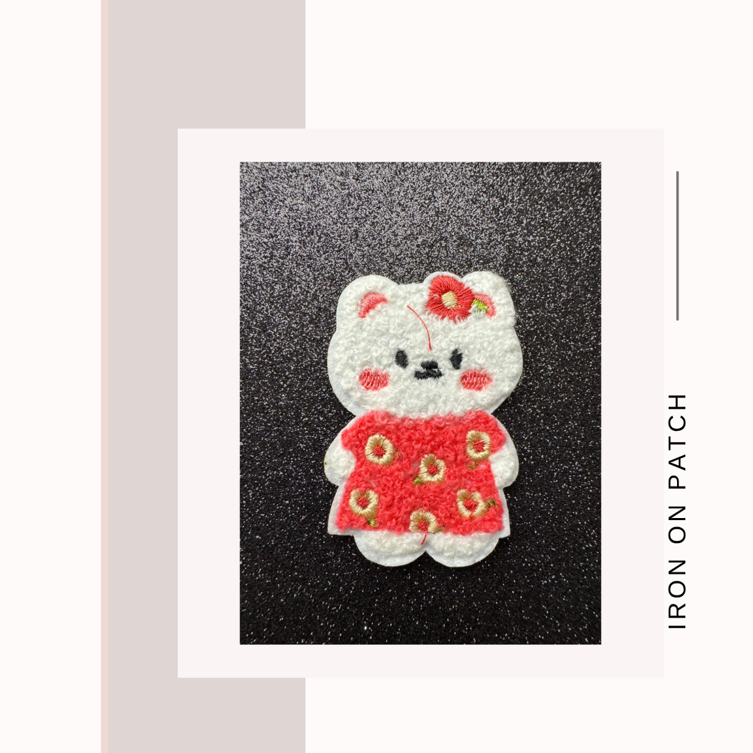 Kitty Iron on Patches
